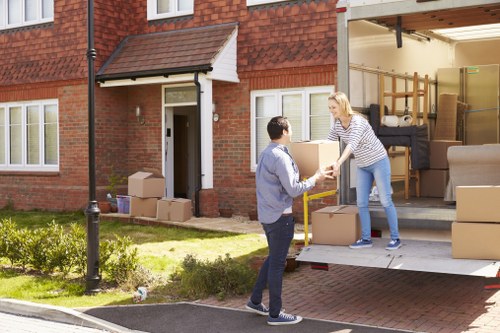 Safe storage operations with staff following site safety rules