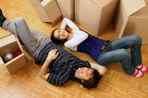 Family using storage in Oakleighpark for seasonal belongings