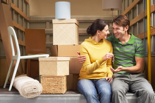 Business inventory stored in a secure Oakleighpark unit